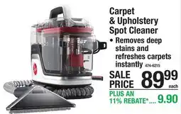 Menards Carpet & Upholstery Spot Cleaner offer