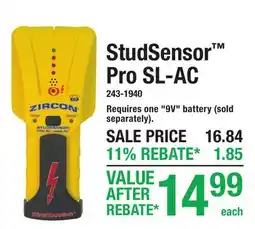 Menards StudSensor Pro SL-AC offer