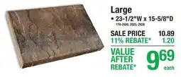 Menards Large offer