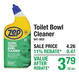 Menards Toilet Bowl Cleaner offer