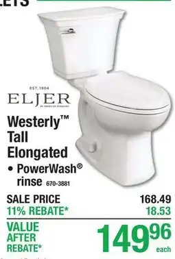 Menards ELJER Westerly Tall Elongated offer