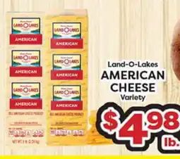 Torres Supermercado Land-O-Lakes AMERICAN CHEESE Variety offer