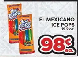 Torres Supermercado EL MEXICANO ICE POPS offer