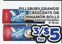 Torres Supermercado PILLSBURY GRANDS! CRESCENTS OR CINNAMON ROLLS offer
