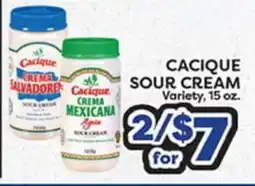 Torres Supermercado CACIQUE SOUR CREAM offer