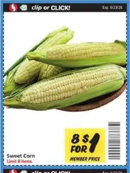 Safeway Sweet Corn offer