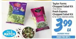 Safeway Chopped Salad Kit offer