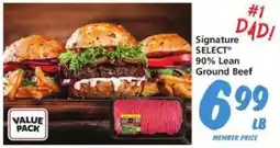 Safeway Signature SELECT 90% Lean Ground Beef offer