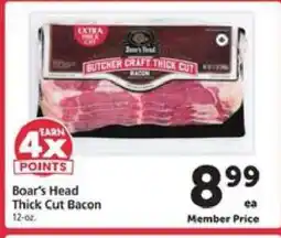 Safeway Boar's Head Thick Cut Bacon offer