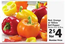 Safeway Bell Pepper offer