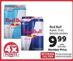 Safeway Red Bull offer