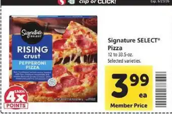 Signature SELECT Pizza