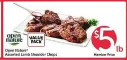 Safeway Open Nature Assorted Lamb Shoulder Chops offer