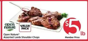 Safeway Open Nature Assorted Lamb Shoulder Chops offer
