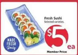Safeway Fresh Sushi offer