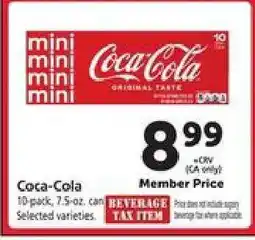 Safeway Coca-Cola offer