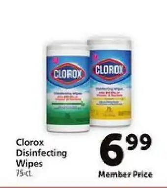 Safeway Clorox Disinfecting Wipes offer