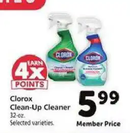 Safeway Clorox Clean-Up Cleaner offer
