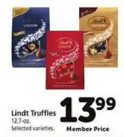 Safeway Lindt Truffles offer