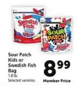 Safeway Sour Patch Kids or Swedish Fish Bag offer
