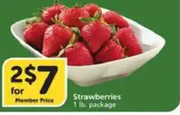 Albertsons Strawberries offer