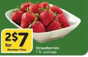 Albertsons Strawberries offer