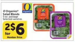 Albertsons O Organics Salad Blends offer