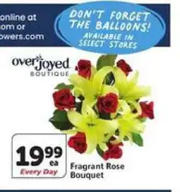 Albertsons Fragrant Rose Bouquet offer