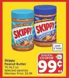 Albertsons Skippy Peanut Butter offer