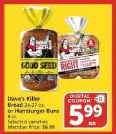 Albertsons Dave's Killer Bread offer