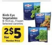 Albertsons Birds Eye Vegetables offer