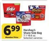 Albertsons Hershey's Share Size Bag offer