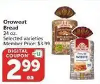 Albertsons Oroweat Bread offer