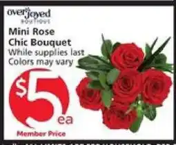 Albertsons Mini Rose Chic Bouquet offer