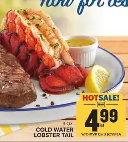 Food Lion Cold Water Lobster Tail offer