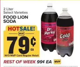 Food Lion FOOD LION SODA offer