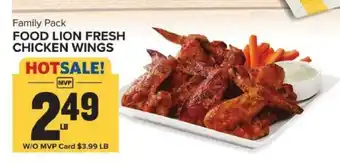 Food Lion Food Lion Fresh Chicken Wings offer