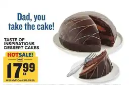 Food Lion TASTE OF INSPIRATIONS DESSERT CAKES offer