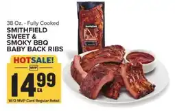 Food Lion Smithfield Sweet & Smoky BBQ Baby Back Ribs offer