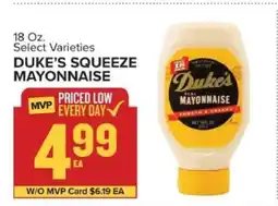 Food Lion Duke's Squeeze Mayonnaise offer