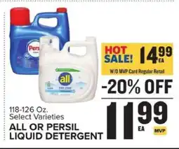 Food Lion ALL OR PERSIL LIQUID DETERGENT offer