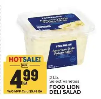 Food Lion FOOD LION DELI SALAD offer
