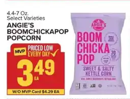 Food Lion Angie's Boomchickapop Popcorn offer