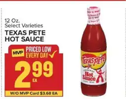 Food Lion Texas Pete Hot Sauce offer
