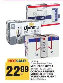 Food Lion MICHELOB ULTRA, CORONA PREMIER, MODELO ORO OR YUENGLING FLIGHT offer