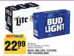 Food Lion Bud, Miller, Coors or Yuengling offer