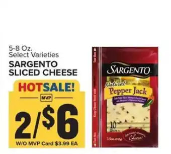 Food Lion Sargento Sliced Cheese offer