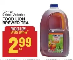 Food Lion FOOD LION BREWED TEA offer