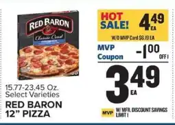 Food Lion Red Baron 12 Pizza offer