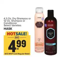 Food Lion HASK Dry Shampoo or Shampoo/Conditioner offer